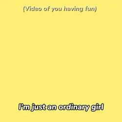 Ordinary girl