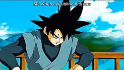 When My sibling hits