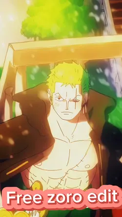 Free zoro edit🔥