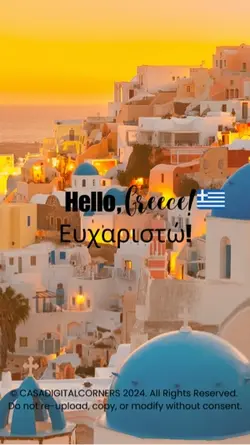 Hello, Greece!