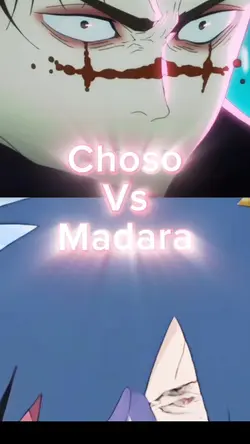 Choso vs Madara