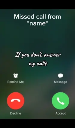 answer my calls