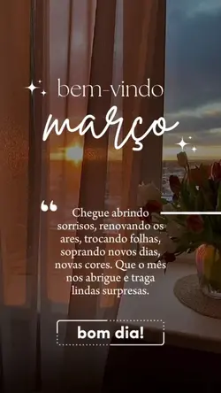 Bem Vindo Março