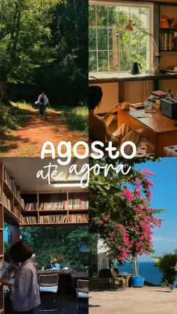 Agosto até agora 