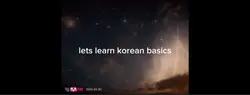 korean lesson