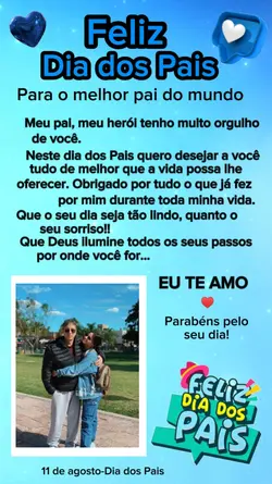 feliz dia pai