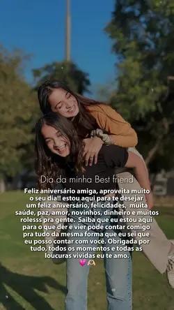 Parabéns amiga