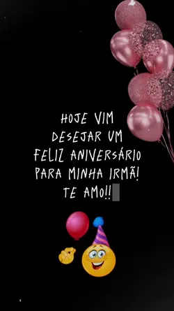 Te amo irmã 
