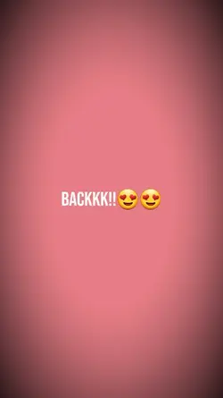 she's back <3