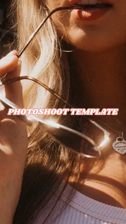 photoshoot template