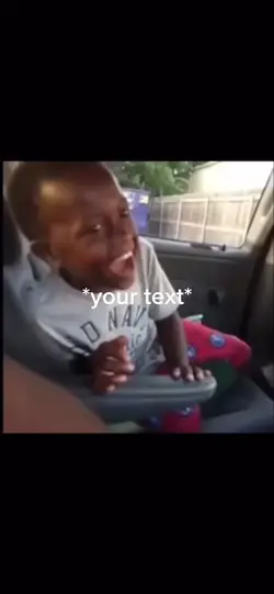 Kid laughing 