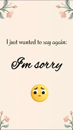 Say I'm Sorry