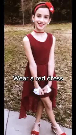Red looks good on me