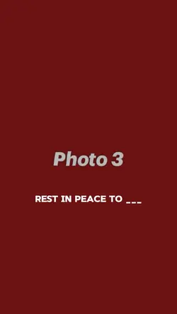 Rest in peace to