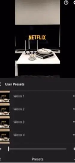 Lightroom preset 