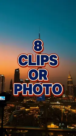8 video or photo 