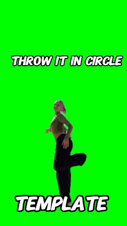 Throw it in circle 