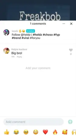 Comment Template