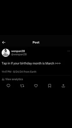 March