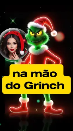 na mão do Grinch 