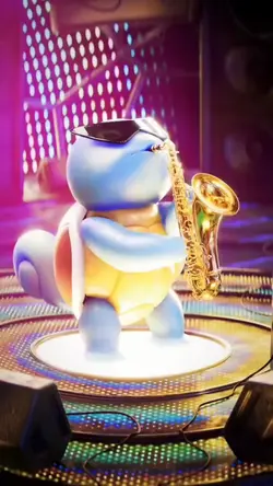 Squirtle Saxophone