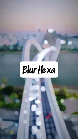 Blur Hexa Curva