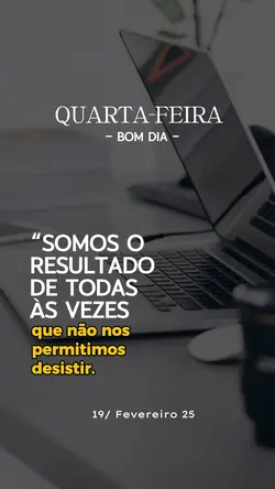 Quarta 19 de Fev