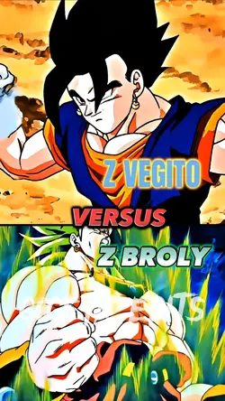 Vegito vs broly