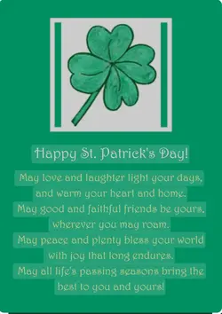 Irish Prayer 