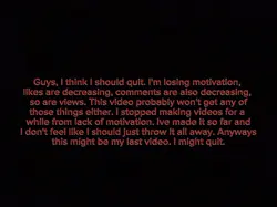 I might quit