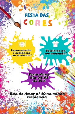 FESTA DAS CORES 