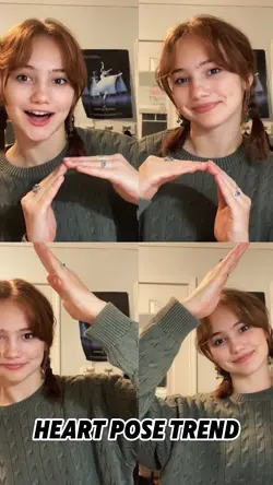 Heart pose trend