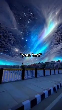 Blue space sky