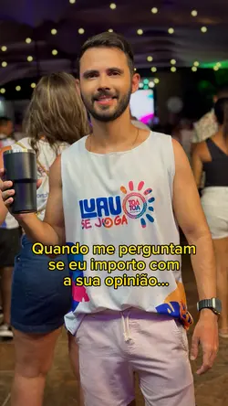 Sua opinião/Indireta