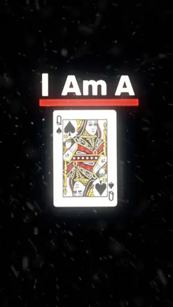 I am a queen card