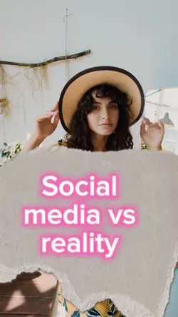 Social med vs real