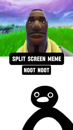 Split screen meme