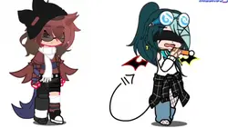 Duet with mask