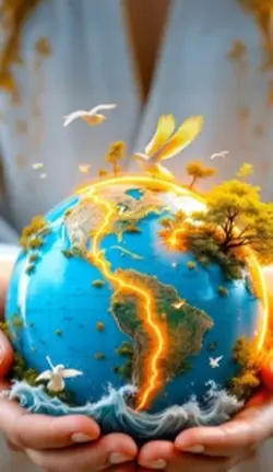 In His Hands 🌎 