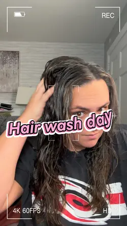 Hair wash day 