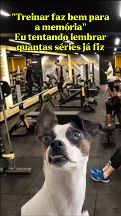 Treinar faz bem...