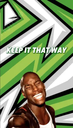 Keep it that way