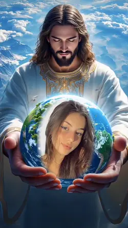 JESUS com o mundo
