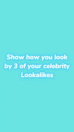 Celebrity lookalike