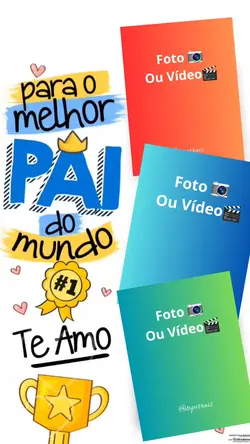 FELIZ DIA DOS PAIS 