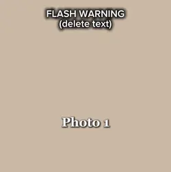 Flash warninggg
