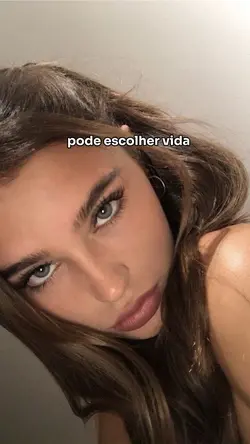 pode escolher vida