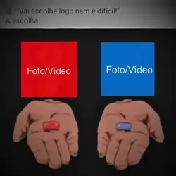 Vermelho ou Azul?🗣️