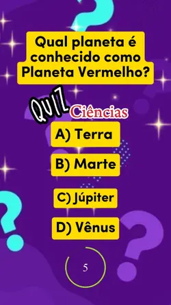 Quiz ciências 