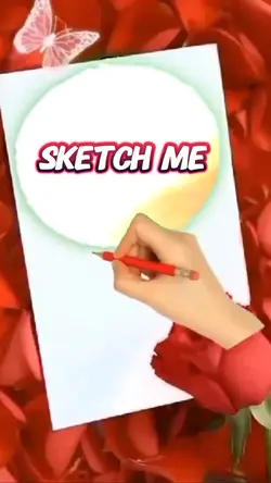 Sketch me🥰😍